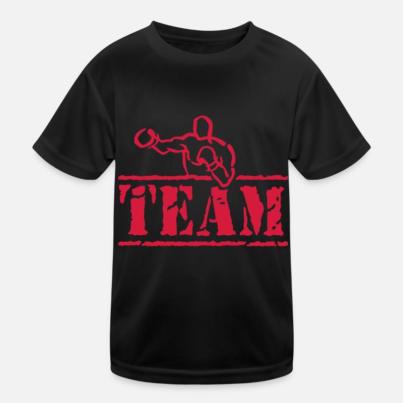 boxing team, any colour possible Kinder Funktions-T-Shirt