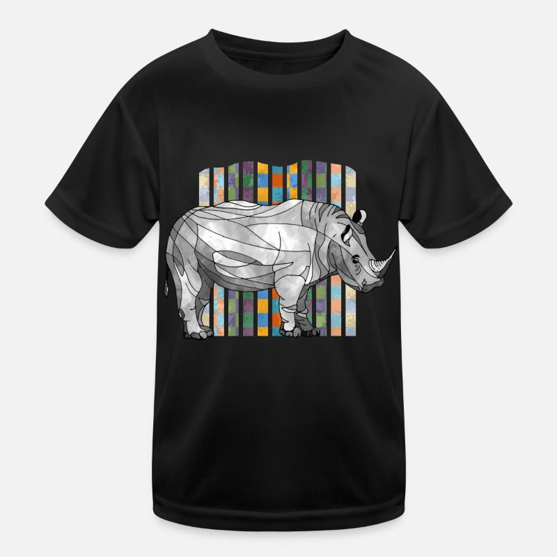 Rhinoceros Kids Functional T-Shirt