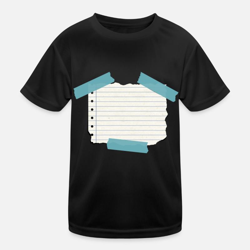 Notizzettel Kinder Funktions-T-Shirt