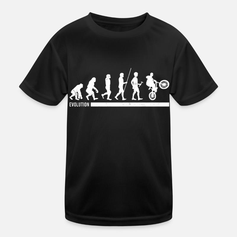 Evolution BMX Tshirt Design Kinder Funktions-T-Shirt