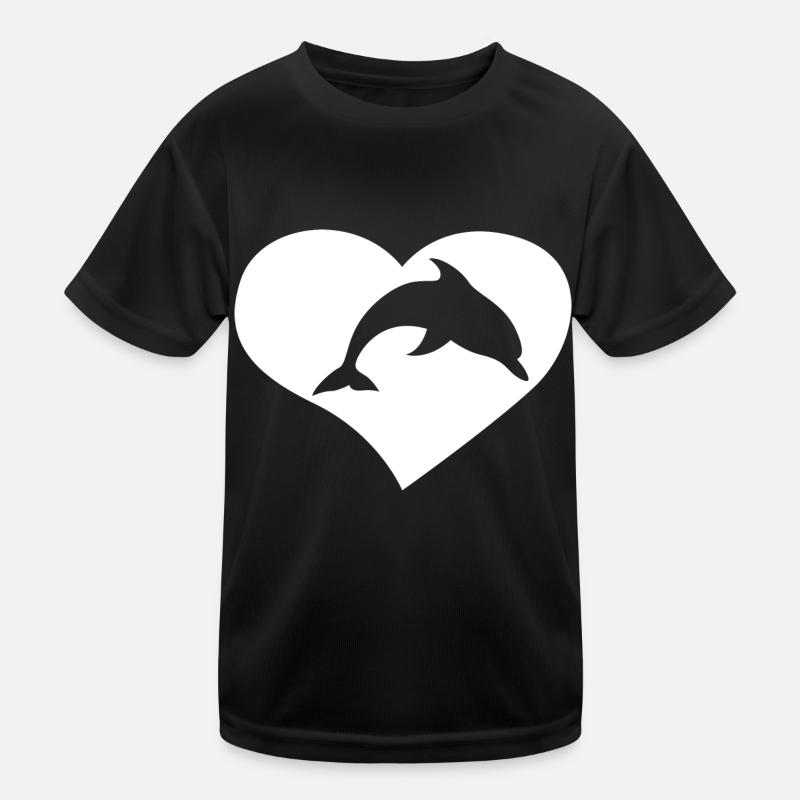 Dauphin d’amour T-shirt sport Enfant