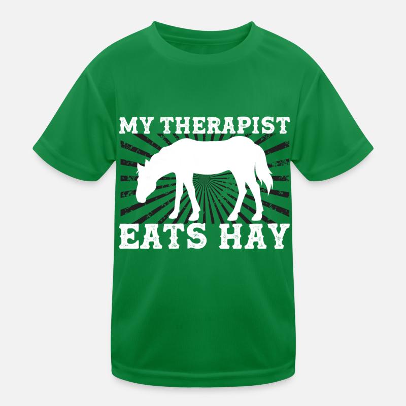 Hay Theraphy Kids Functional T-Shirt