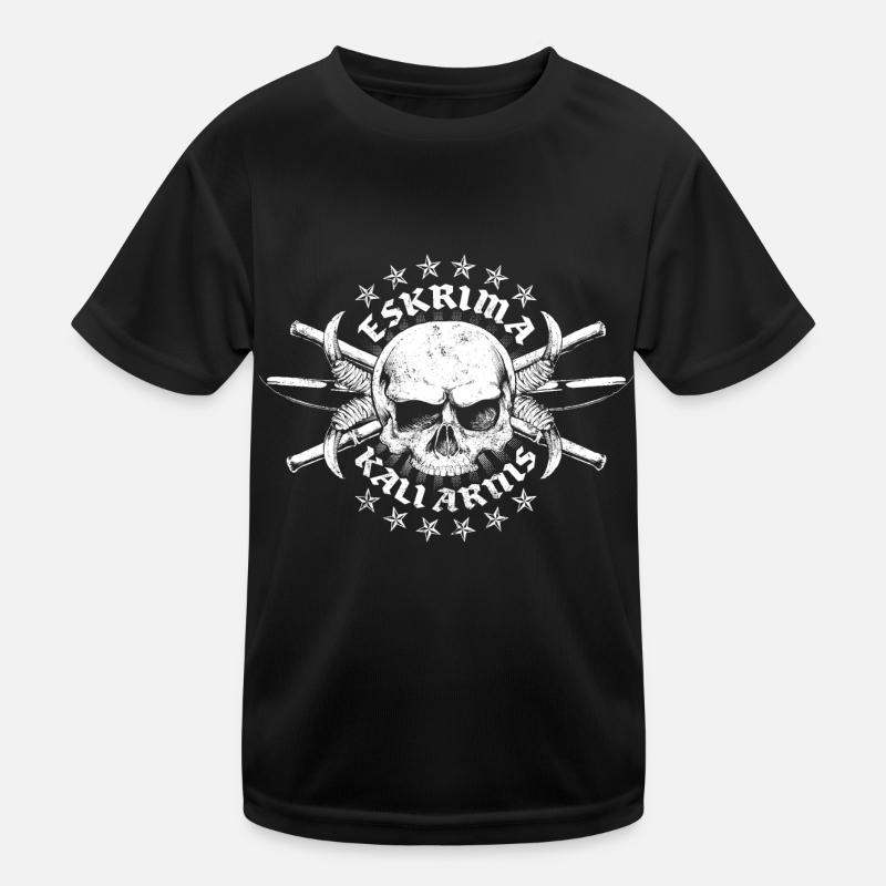 Eskrima Kali Arnis Kinder Funktions-T-Shirt