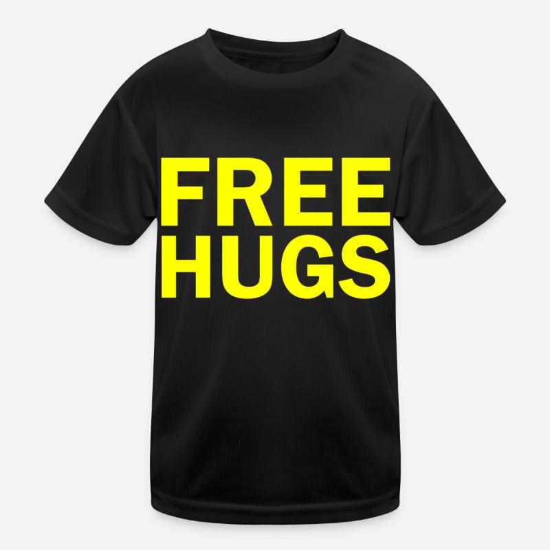 Free hugs Kids Functional T-Shirt