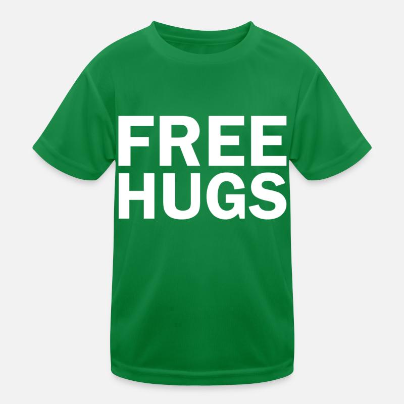 Free hugs Kinder Funktions-T-Shirt