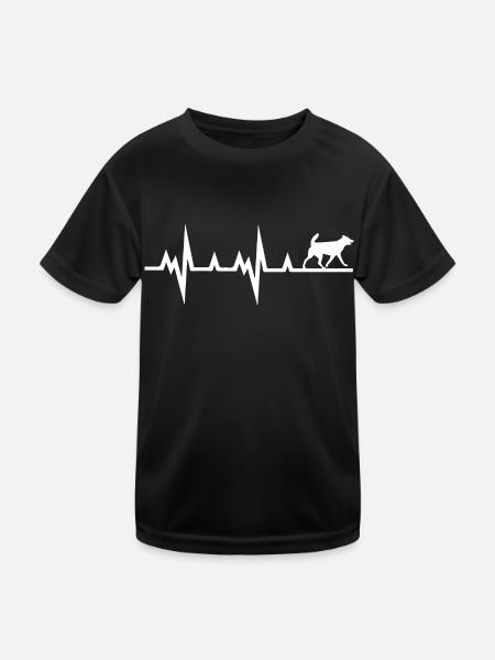 Dog dog - Kids Functional T-Shirt - black - Front