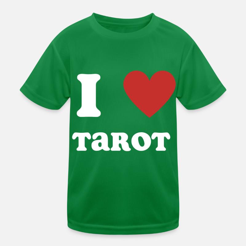 I Love Tarot Kids Functional T-Shirt