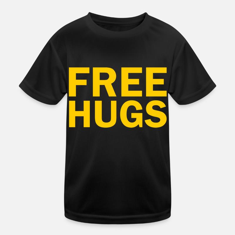 Free hugs Kinder Funktions-T-Shirt