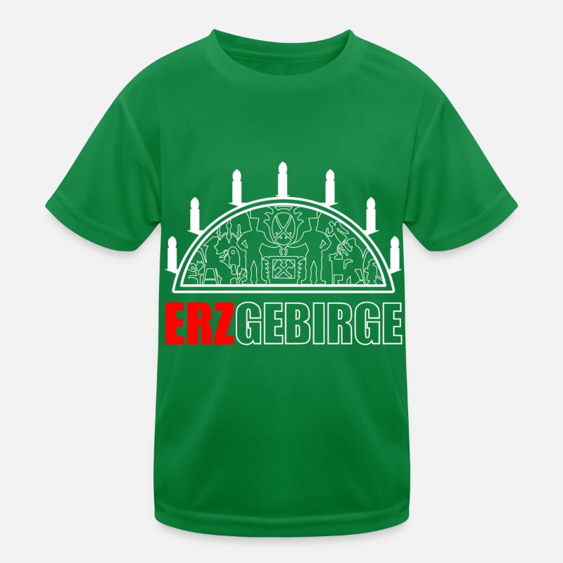 Schwibbogen Erzgebirge Kinder Funktions-T-Shirt