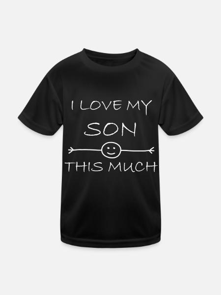 Love for the Son - Kids Functional T-Shirt - black