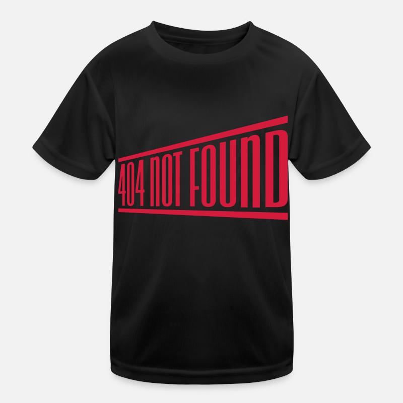 Computer 404 Meldung Verbindung Kinder Funktions-T-Shirt