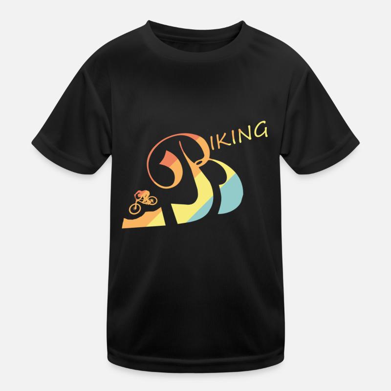 Biking Kinder Funktions-T-Shirt