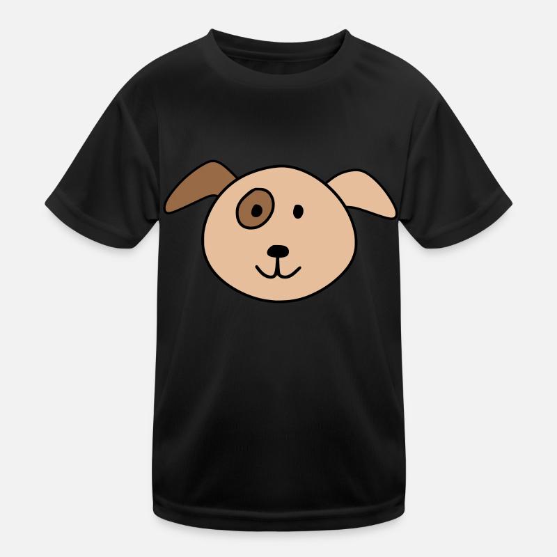 Chien mignon T-shirt sport Enfant
