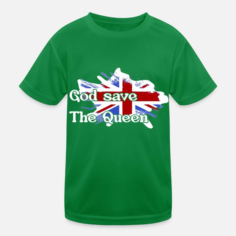 god save the queen - Reine d'angleterre T-shirt sport Enfant