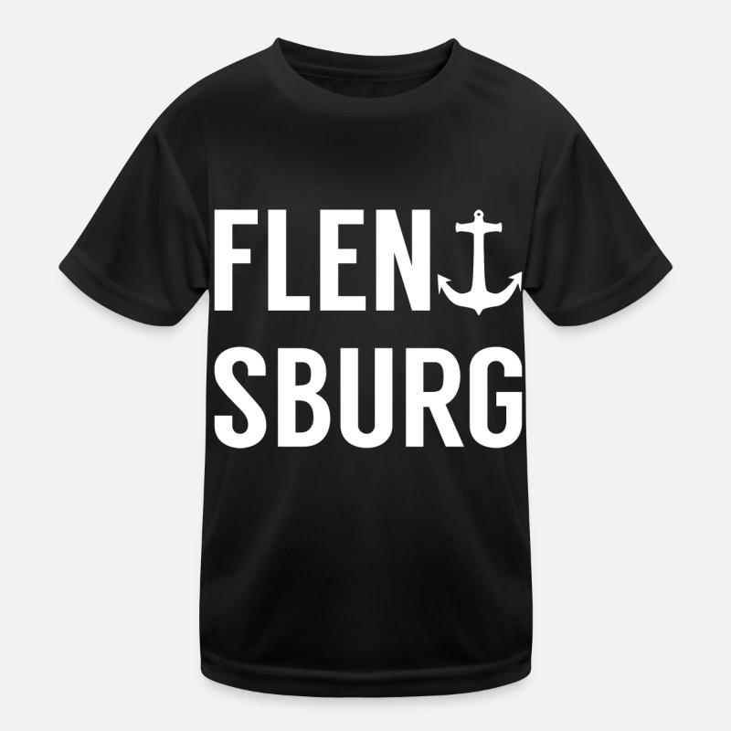 Flensburg Anker Kinder Funktions-T-Shirt
