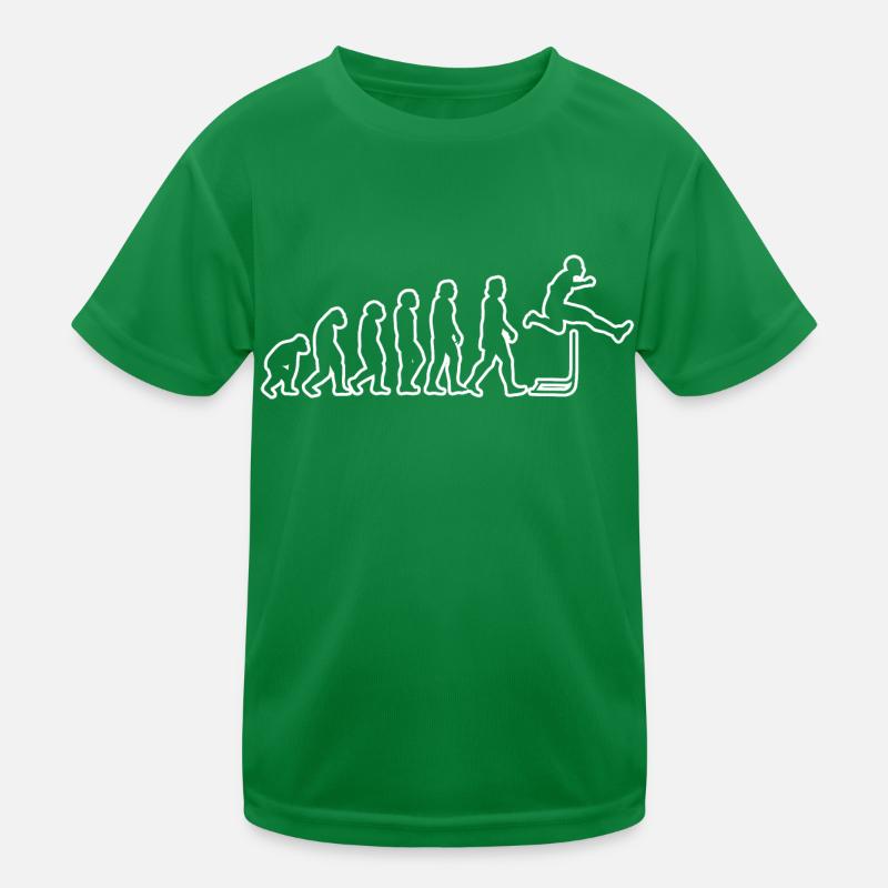 Hurdles Gift Hurdler Athletics Kids Functional T-Shirt