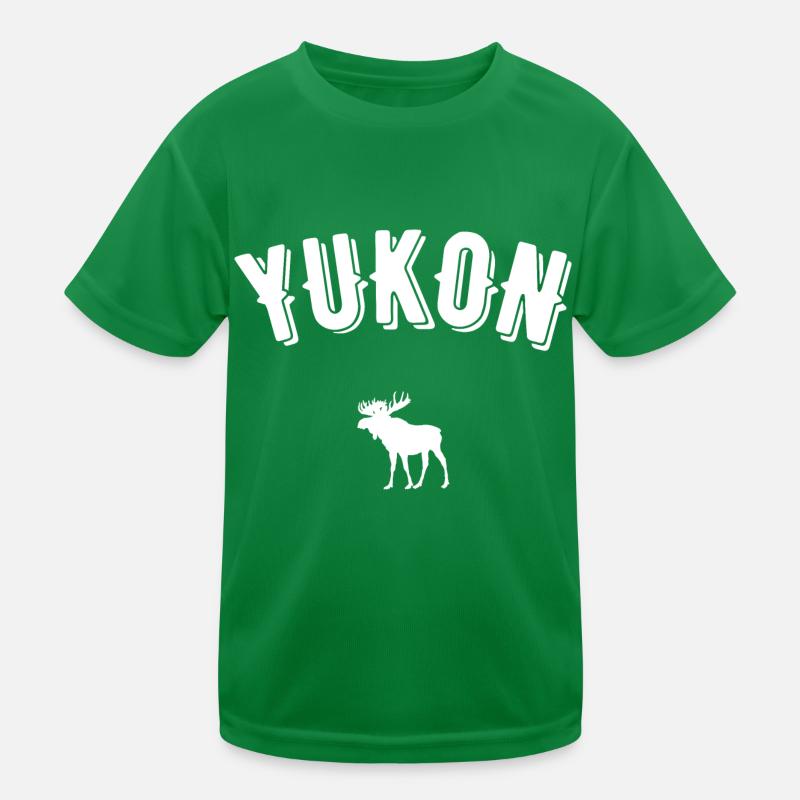 Yukon Kinder Funktions-T-Shirt