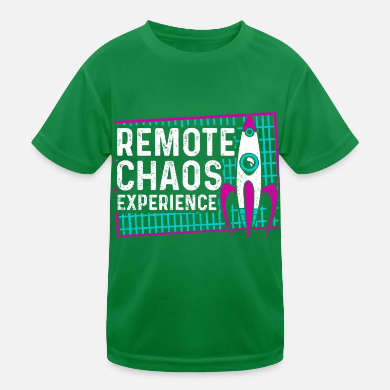 remote chaos experience - CCC Kongress Hacker RC3 Kinder Funktions-T-Shirt