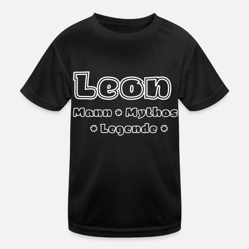 Leon - Mann, Mythos, Legende Kinder Funktions-T-Shirt