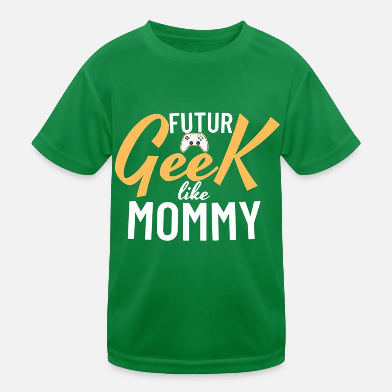 Geek comme maman T-shirt sport Enfant