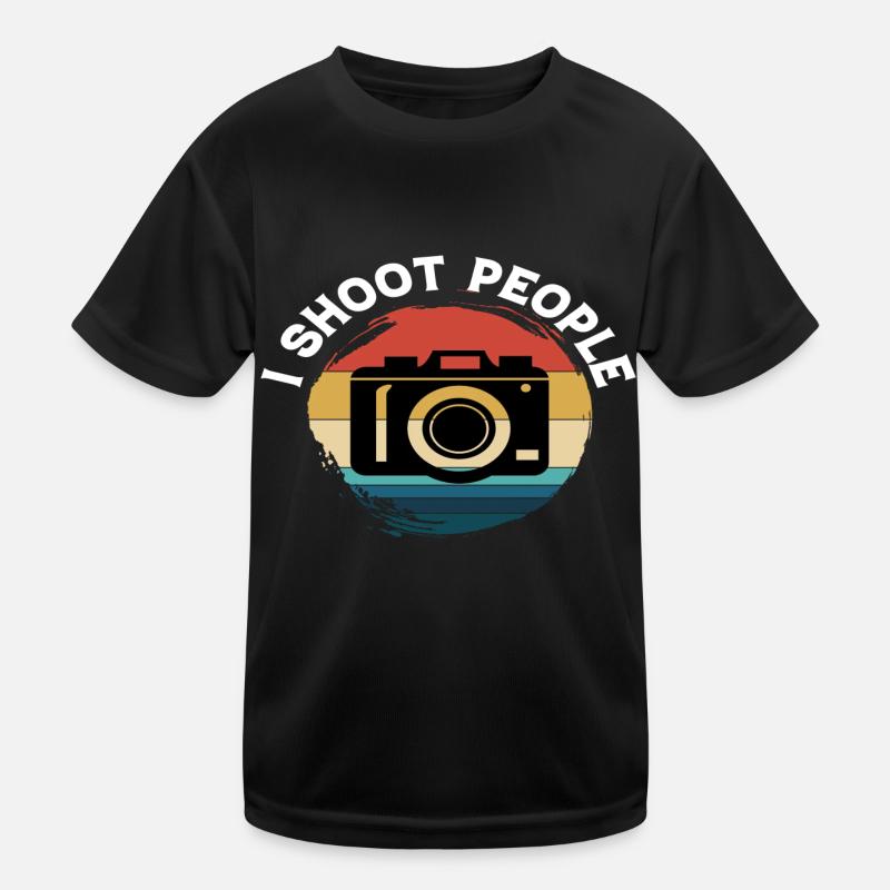 I shoot People Kinder Funktions-T-Shirt