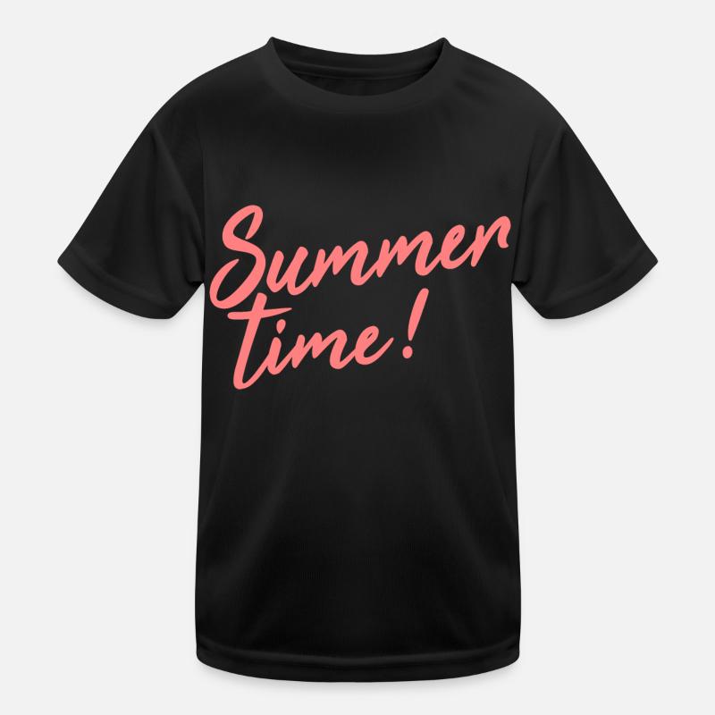 heure d'été T-shirt sport Enfant