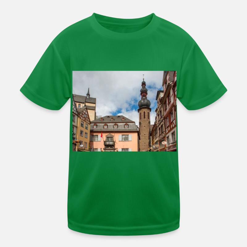 Hôtel de ville (St. Martin Kirche) Cochem Rhénanie T-shirt sport Enfant