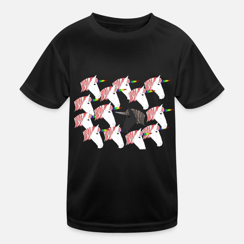 Unicorn herd Kids Functional T-Shirt