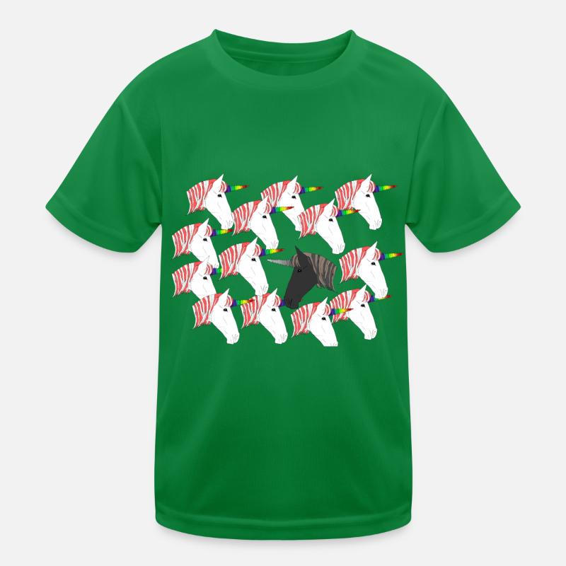 Unicorn herd Kids Functional T-Shirt