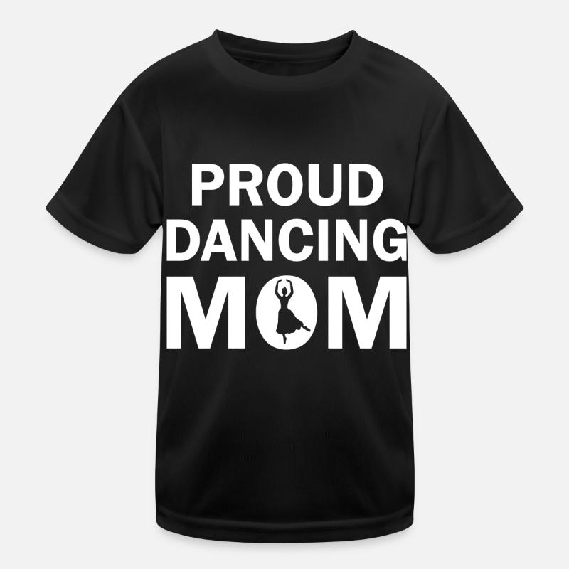 Dancing Dance Music Kids Functional T-Shirt