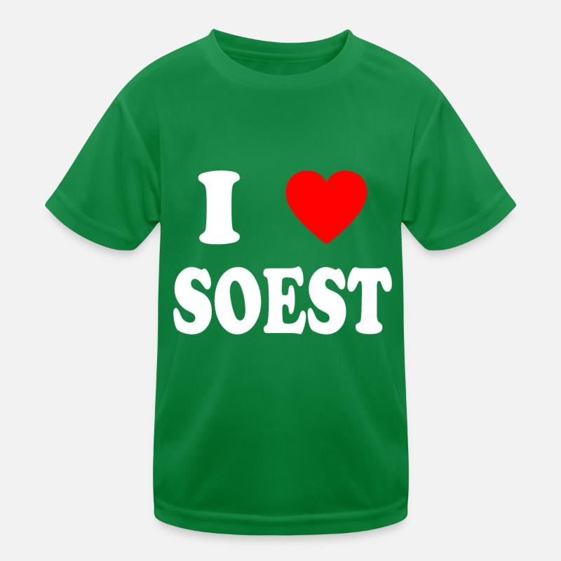 I love Soest Kids Functional T-Shirt