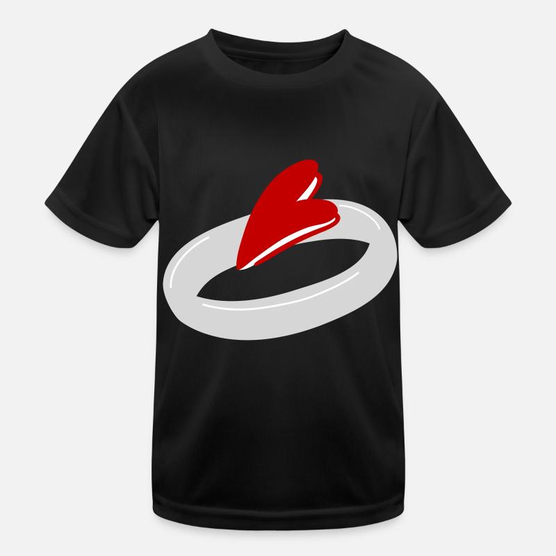 Trauringe zur Verlobung 3 Kinder Funktions-T-Shirt