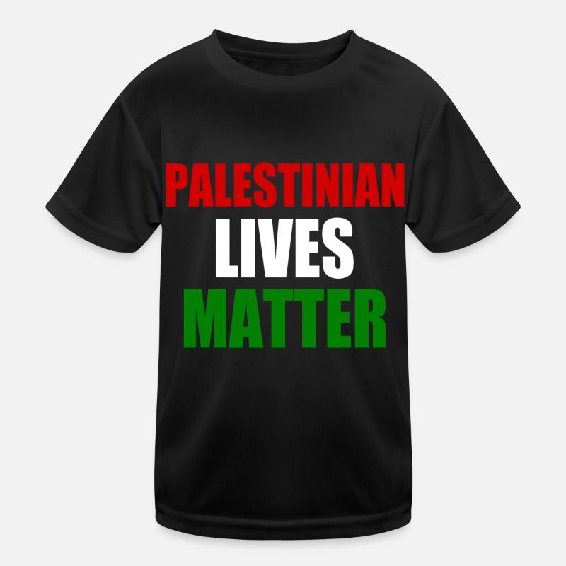 Palestinian lives matter T-shirt sport Enfant