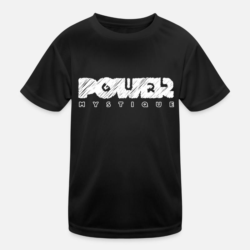 Mädchen-Power-Mystik Kinder Funktions-T-Shirt