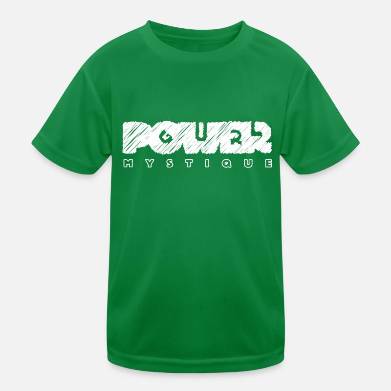 Mädchen-Power-Mystik Kinder Funktions-T-Shirt