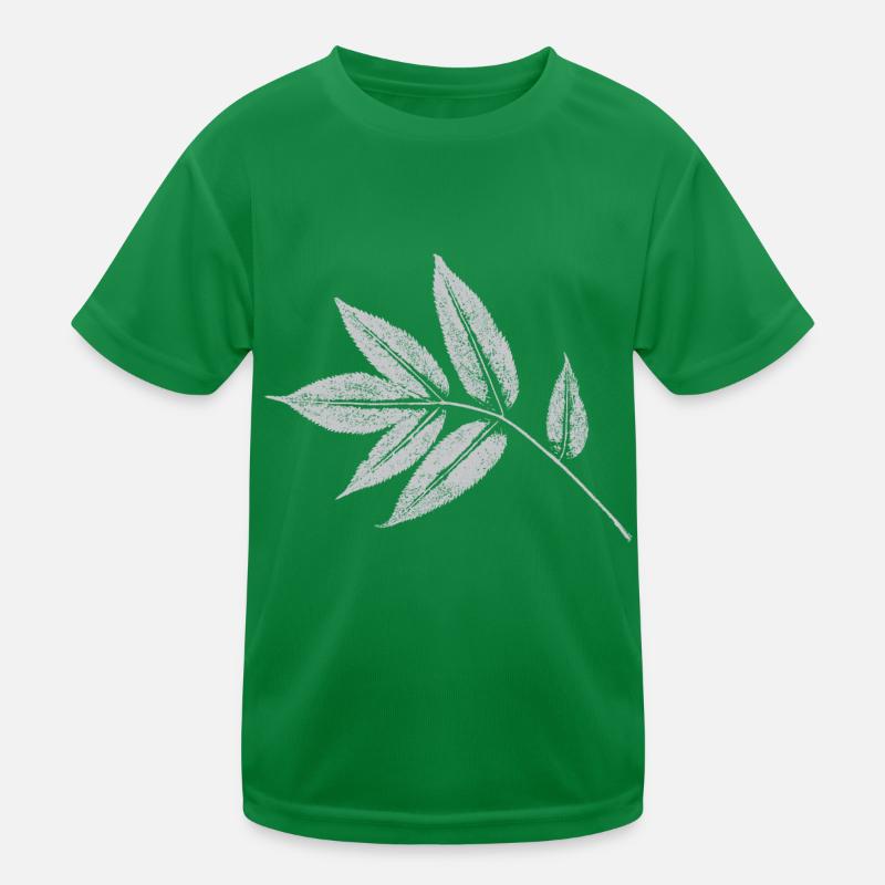 Leaf Ash - Nature & Forest Botanical Kids Functional T-Shirt