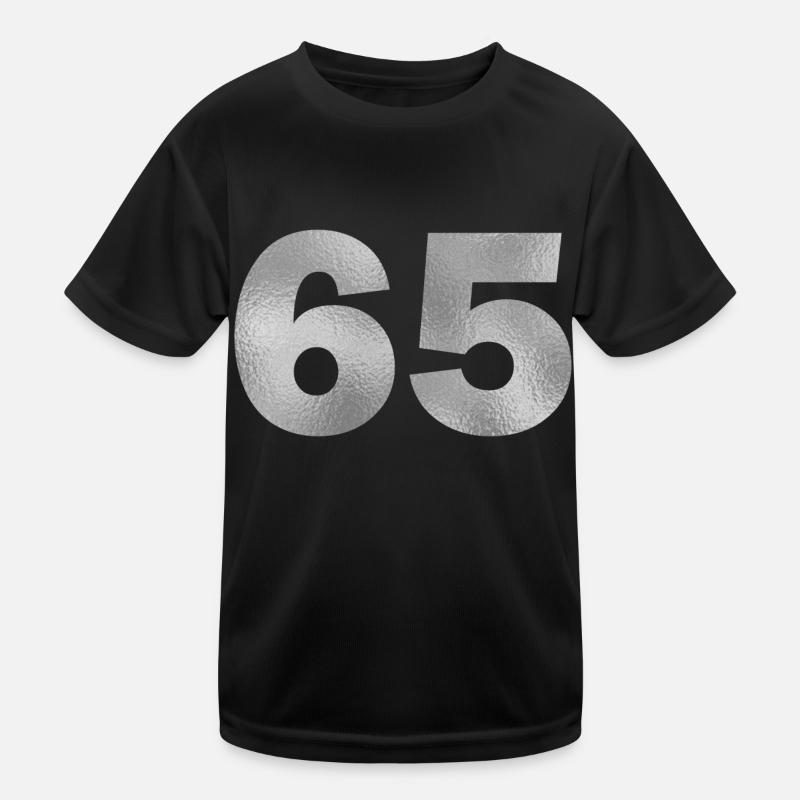 Geburtstag 65 Jahre Kinder Funktions-T-Shirt