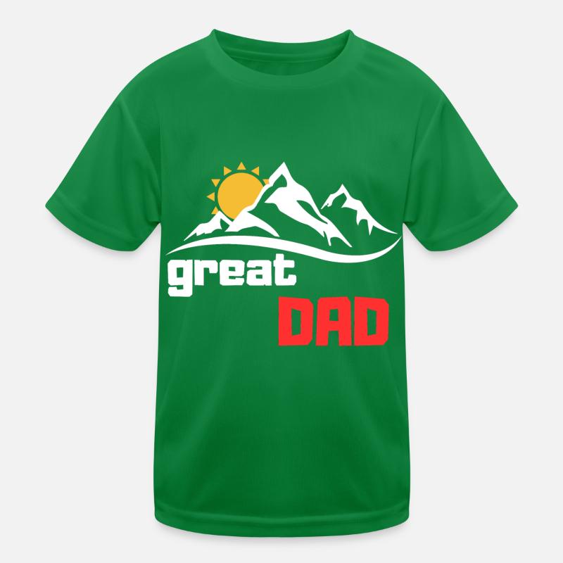 Great Dad Kids Functional T-Shirt