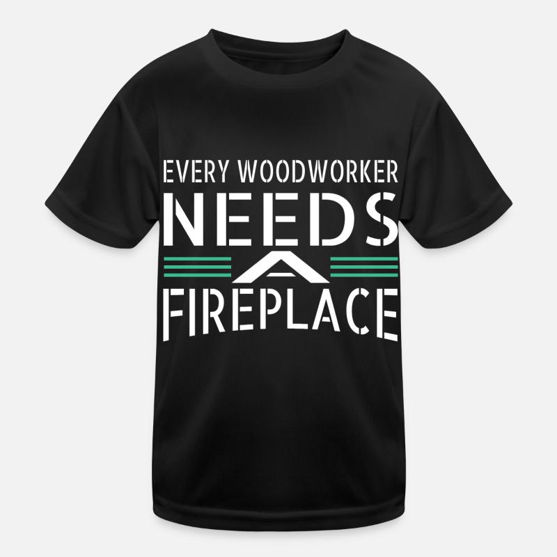 Funny Carpenter Carpenter Funny Tshirts Lumberman Kids Functional T-Shirt