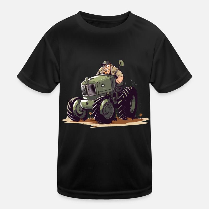 Denis der wütende Bauer Kinder Funktions-T-Shirt