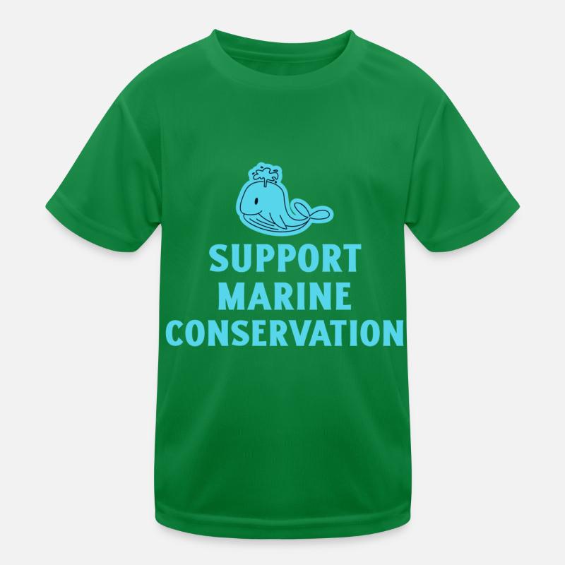 Marine Conservation Kids Functional T-Shirt
