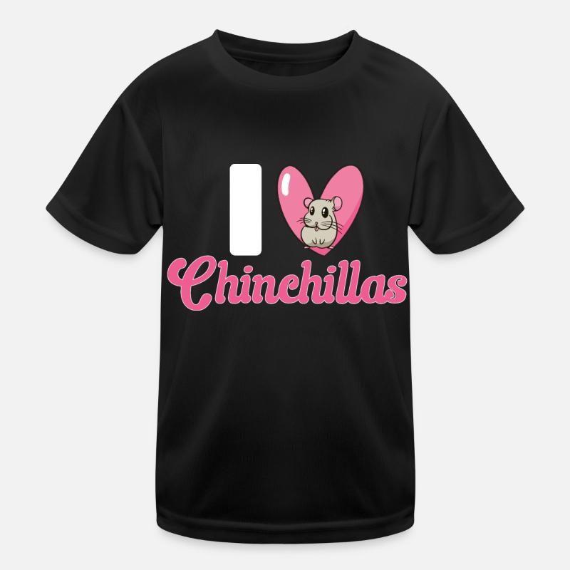 Chinchilla Kinder Funktions-T-Shirt