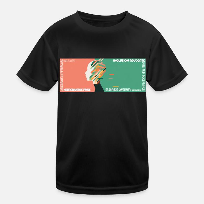 Neurodiverser Stolz. Kinder Funktions-T-Shirt