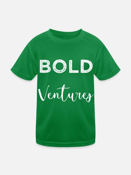 Startup Community Statement Birthday Present - Kids Functional T-Shirt - kelly green - Front