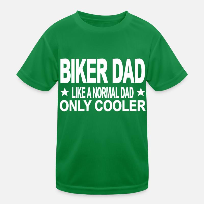 Motorrad Kinder Funktions-T-Shirt