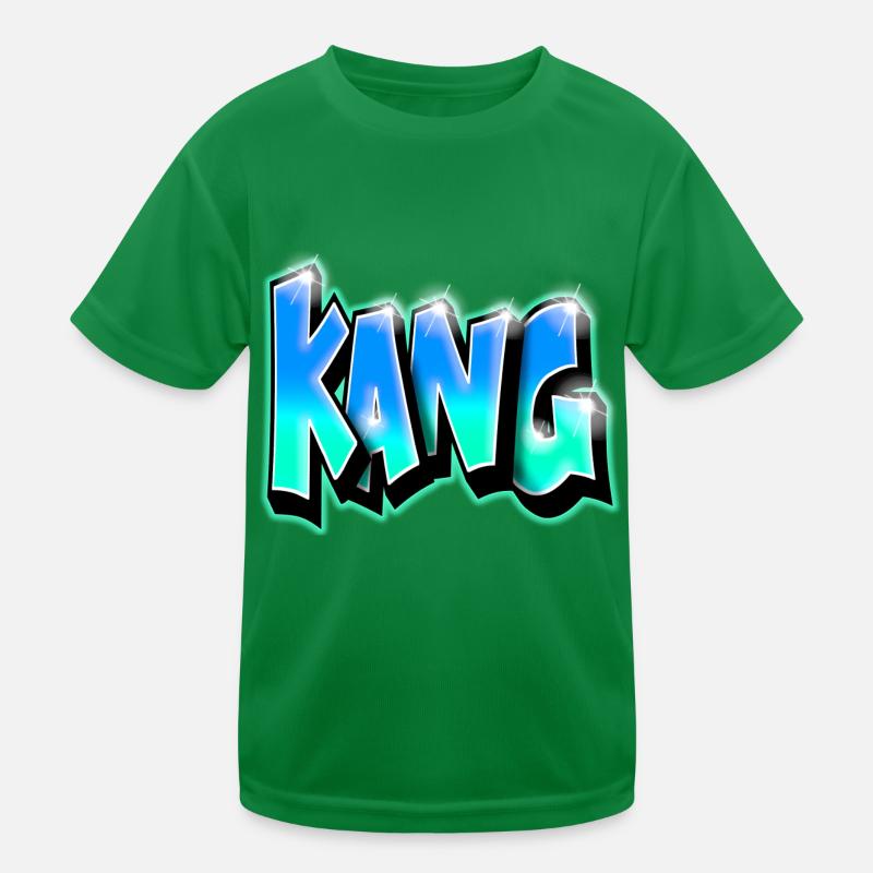 KANG GRAFFITI NAME PRINT T-shirt sport Enfant