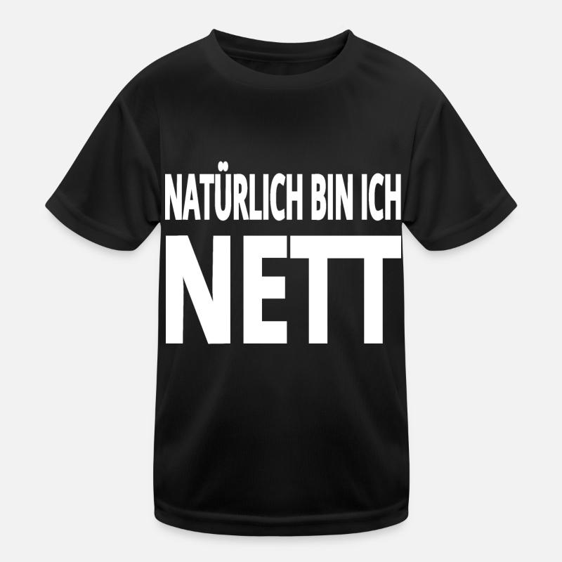 Nett Kinder Funktions-T-Shirt