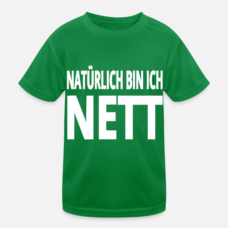 Nett Kinder Funktions-T-Shirt