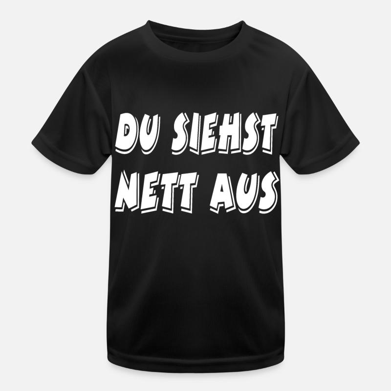 Nett Kinder Funktions-T-Shirt