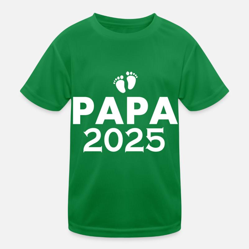 Papa 2025 T-shirt sport Enfant
